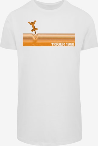 F4NT4STIC Shirt 'Disney Winnie The Pooh Tigger 1968' in White: front