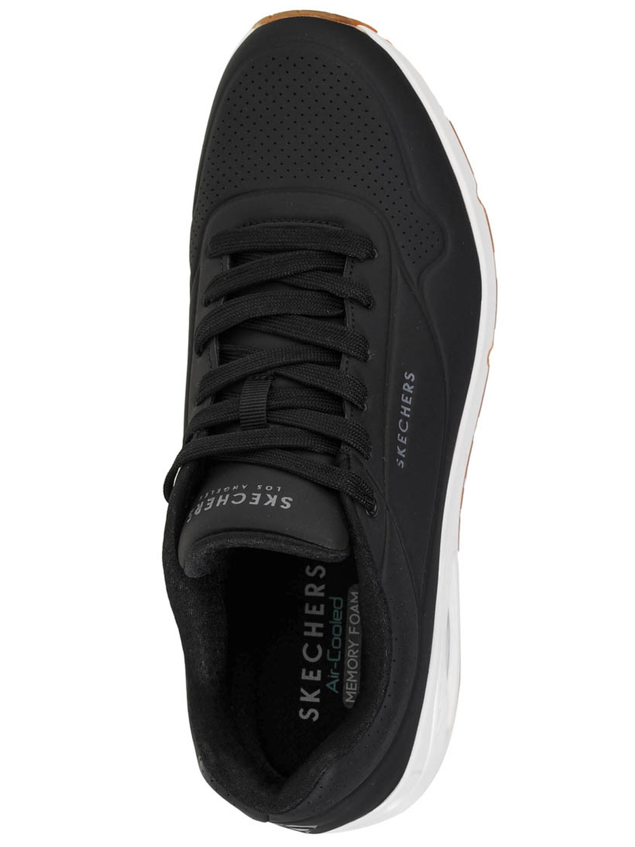 SKECHERS Sneakers laag 'Skechers Uno-Stand On Air' in Zwart