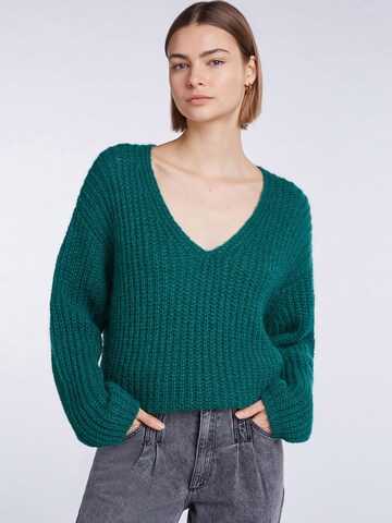 Pullover di SET in verde: frontale