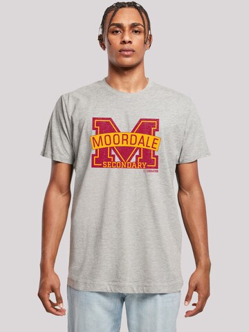 F4NT4STIC Shirt in Grey: front