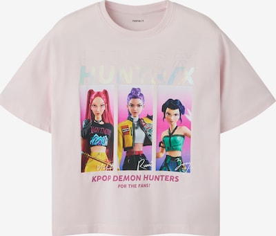 122-128 dydžio Marškinėliai 'NKFMaja Kpop' iš NAME IT, spalva – geltona / purpurinė / rožinė / rožinė, Prekių apžvalga