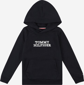 TOMMY HILFIGER Суичър в синьо: отпред