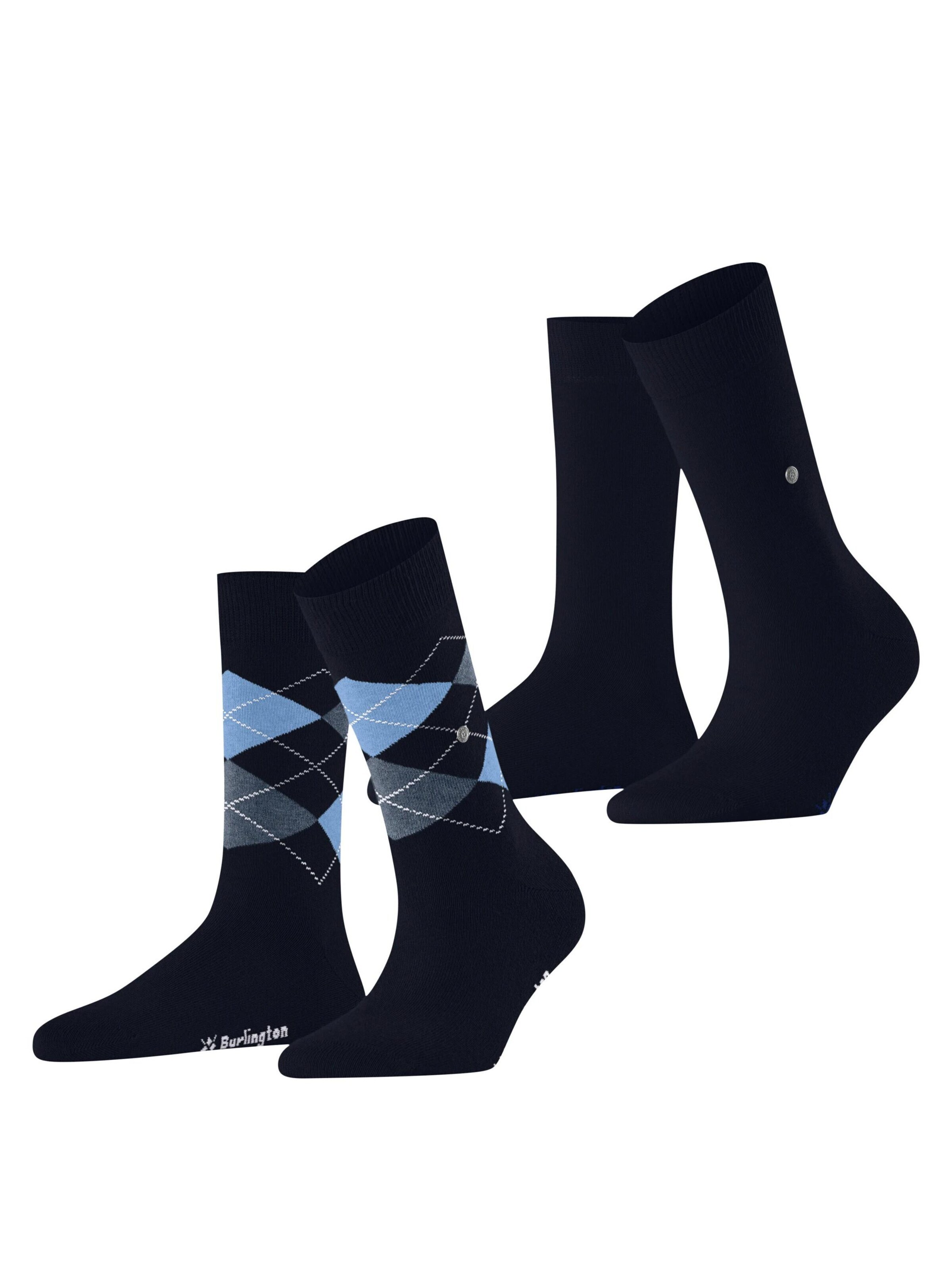 BURLINGTON Socken 'Everyday Mix 2-Pack'‌‌‌‌‌‌‌‌‌ in Lila: Vorderseite