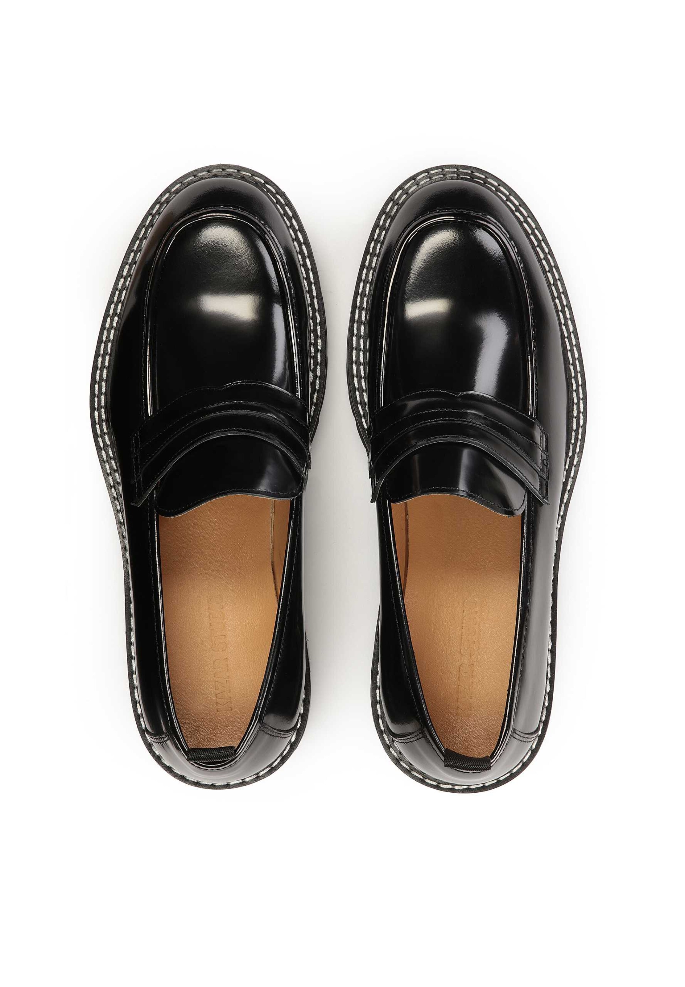 Kazar Studio Pantofle w kolorze czarny