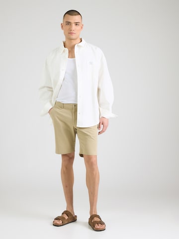 Hackett London Szabványos Chino nadrág - barna