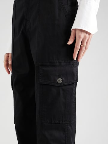 Regular Pantalon cargo 'Targos' BOSS Orange en noir