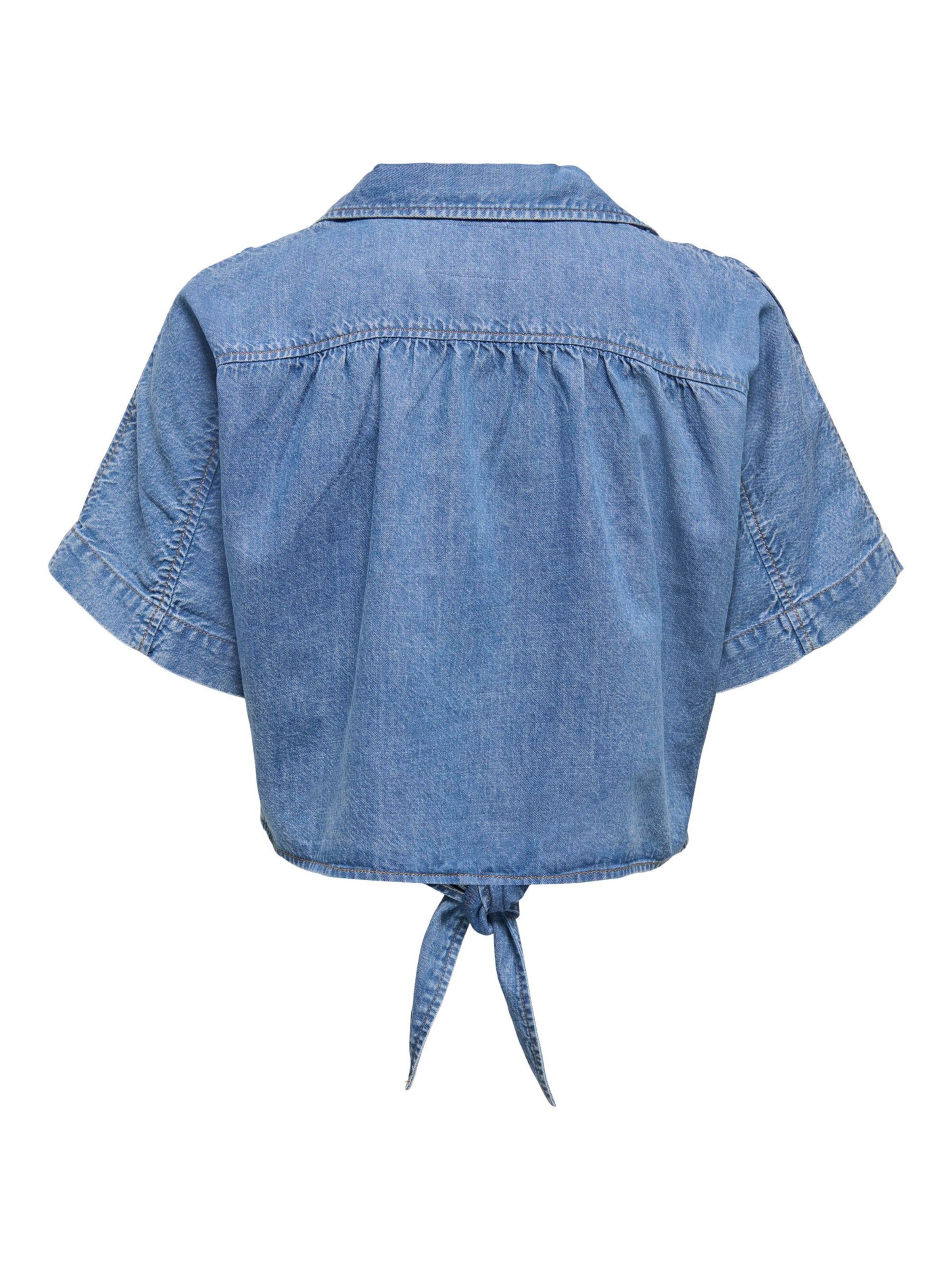 ONLY Bluse 'ONLPaula' in Blau