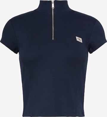 Calvin Klein Jeans Shirt in Blauw: voorkant