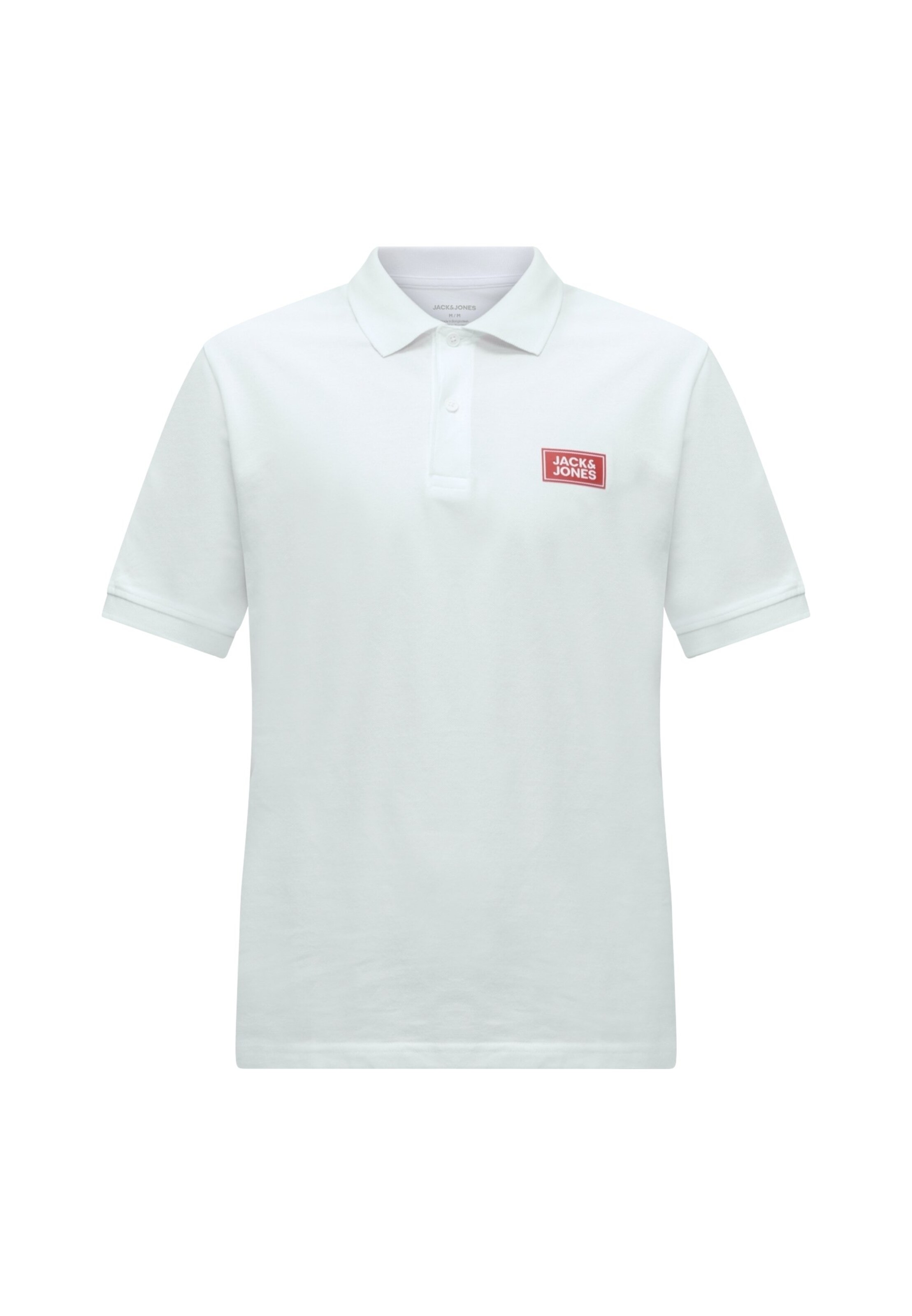 JACK & JONES - Camiseta 'JJRUSH' en blanco: frente