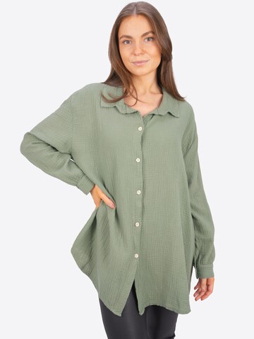 Seasons of April Blouse 'Susie' in Groen