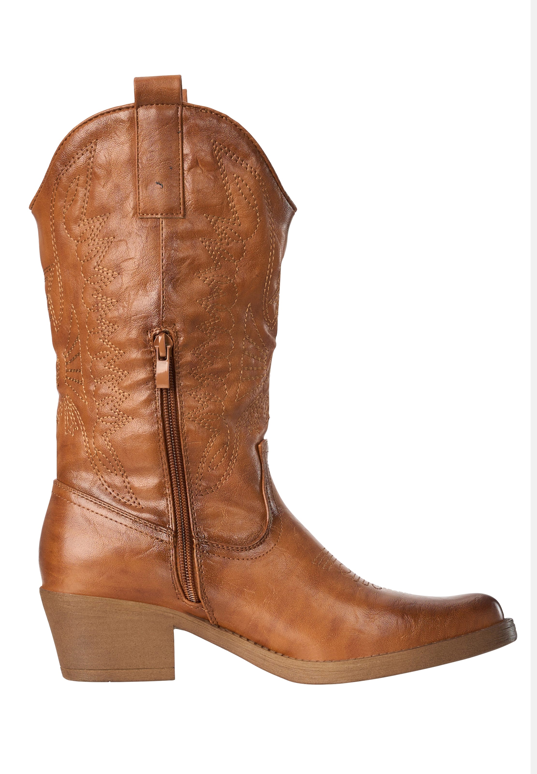 Elara Comwboystøvler i brun