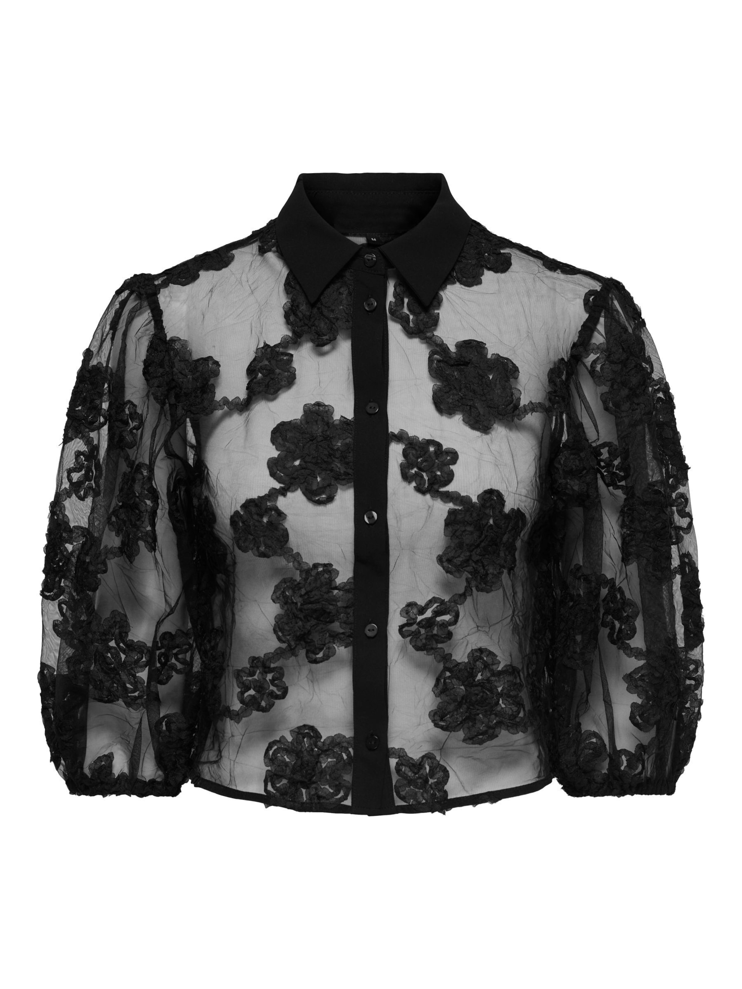 ONLY Bluse 'ONLAubrey' in schwarz, Produktansicht