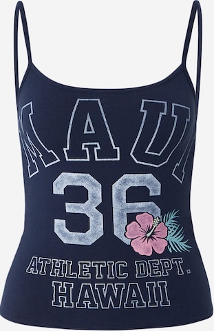 HOLLISTER Топ в Синий: спереди