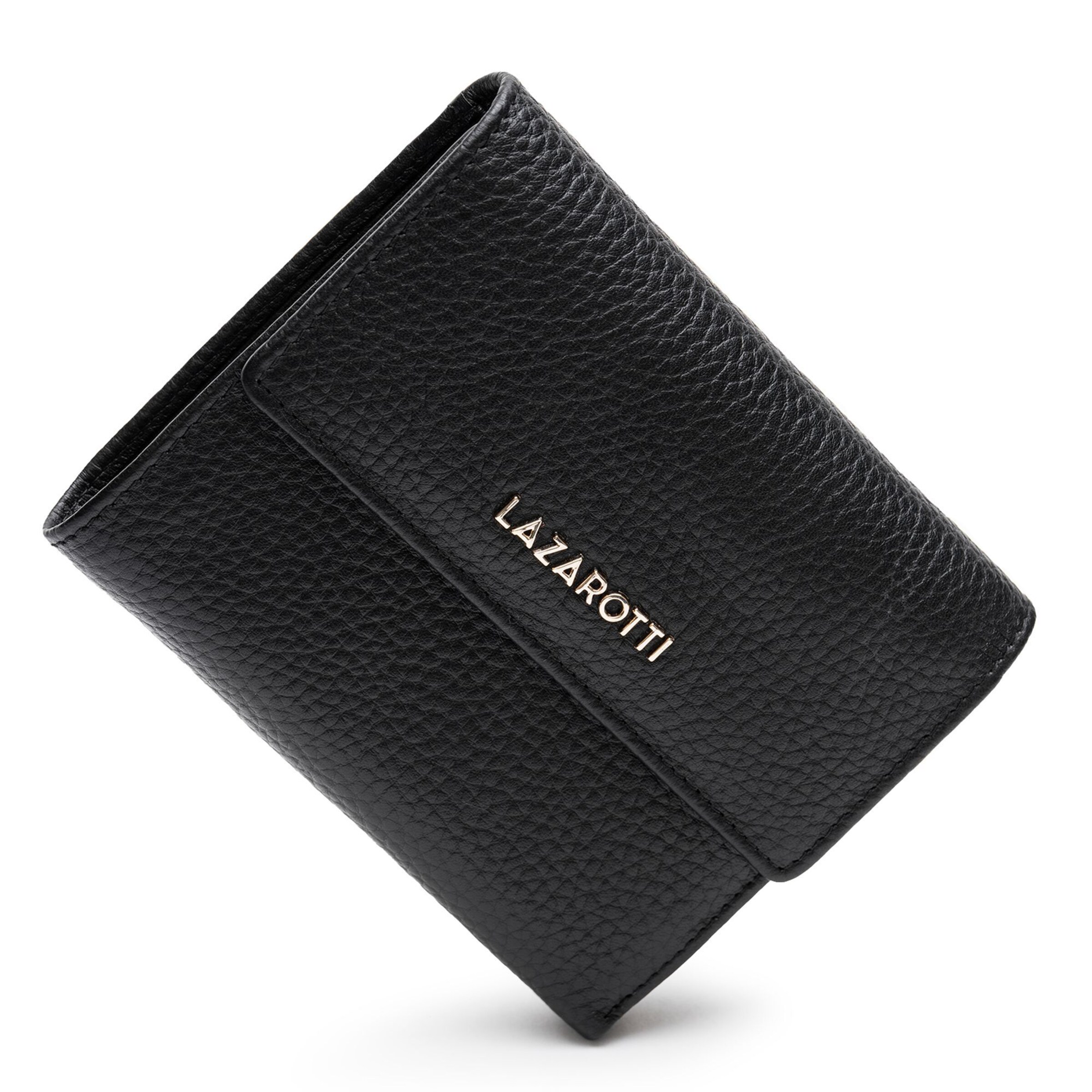 Porte-monnaies 'Bologna' Lazarotti en noir