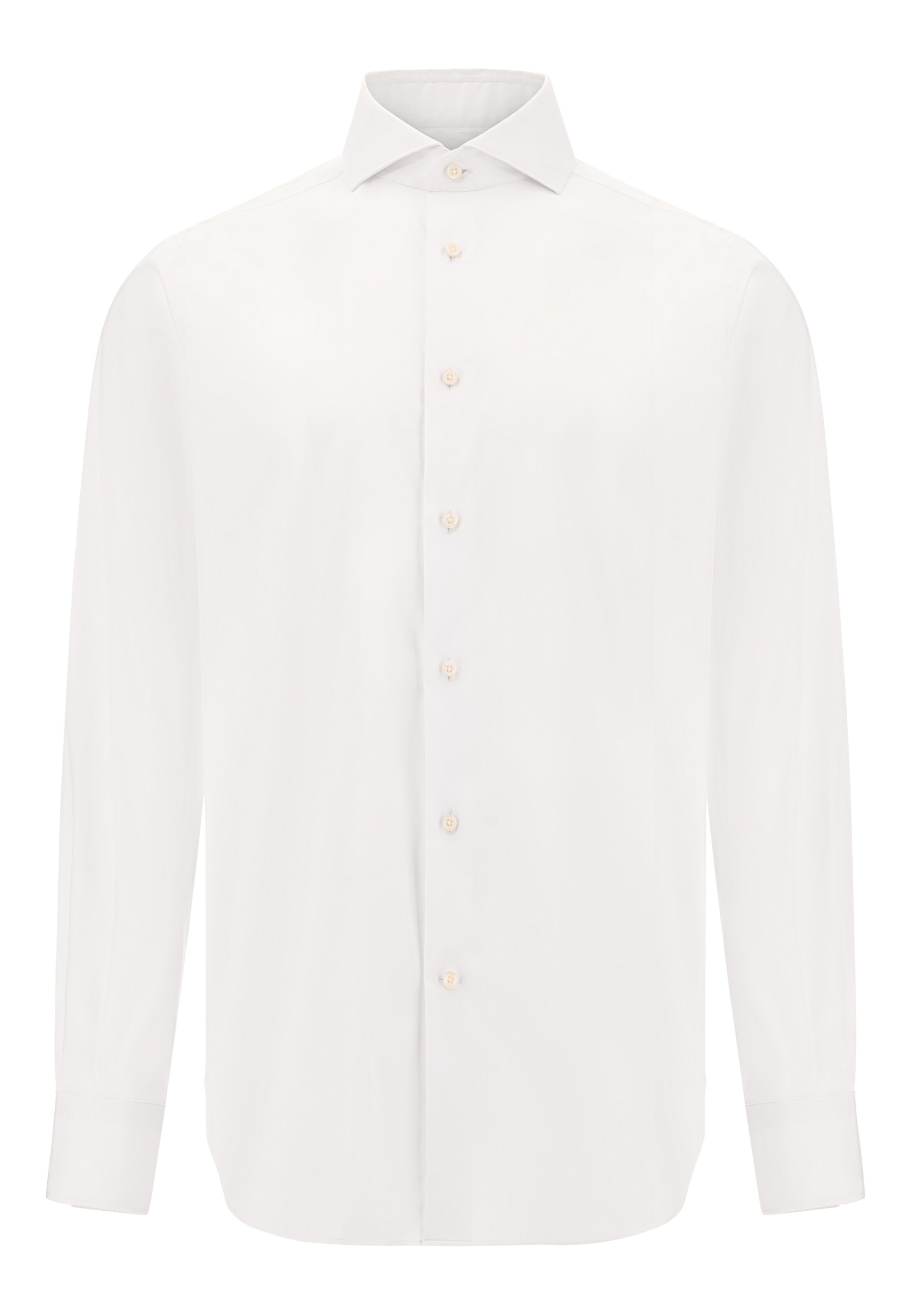 Boggi Milano Слим Рубашка в Белый: спереди