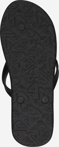 QUIKSILVER T-bar sandals in Black