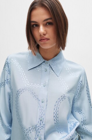 HUGO Bluse 'Cemalie-1' in Blau