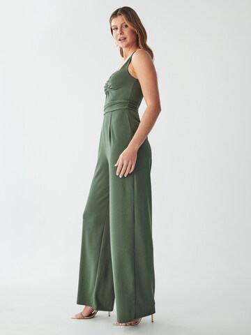 BWLDR Jumpsuit 'Ascot' in Green