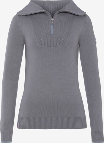 KangaROOS Athletic Sweater in Grey: front