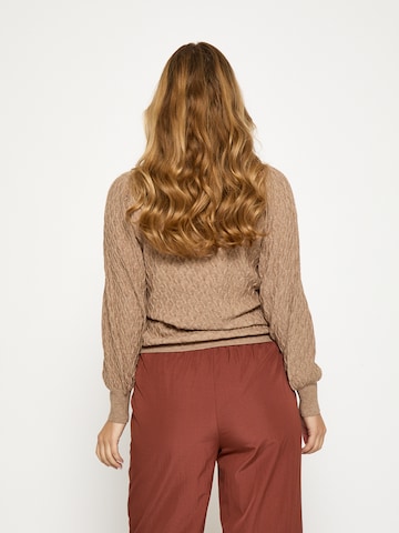 Haut 'Rosalia' Peppercorn en beige