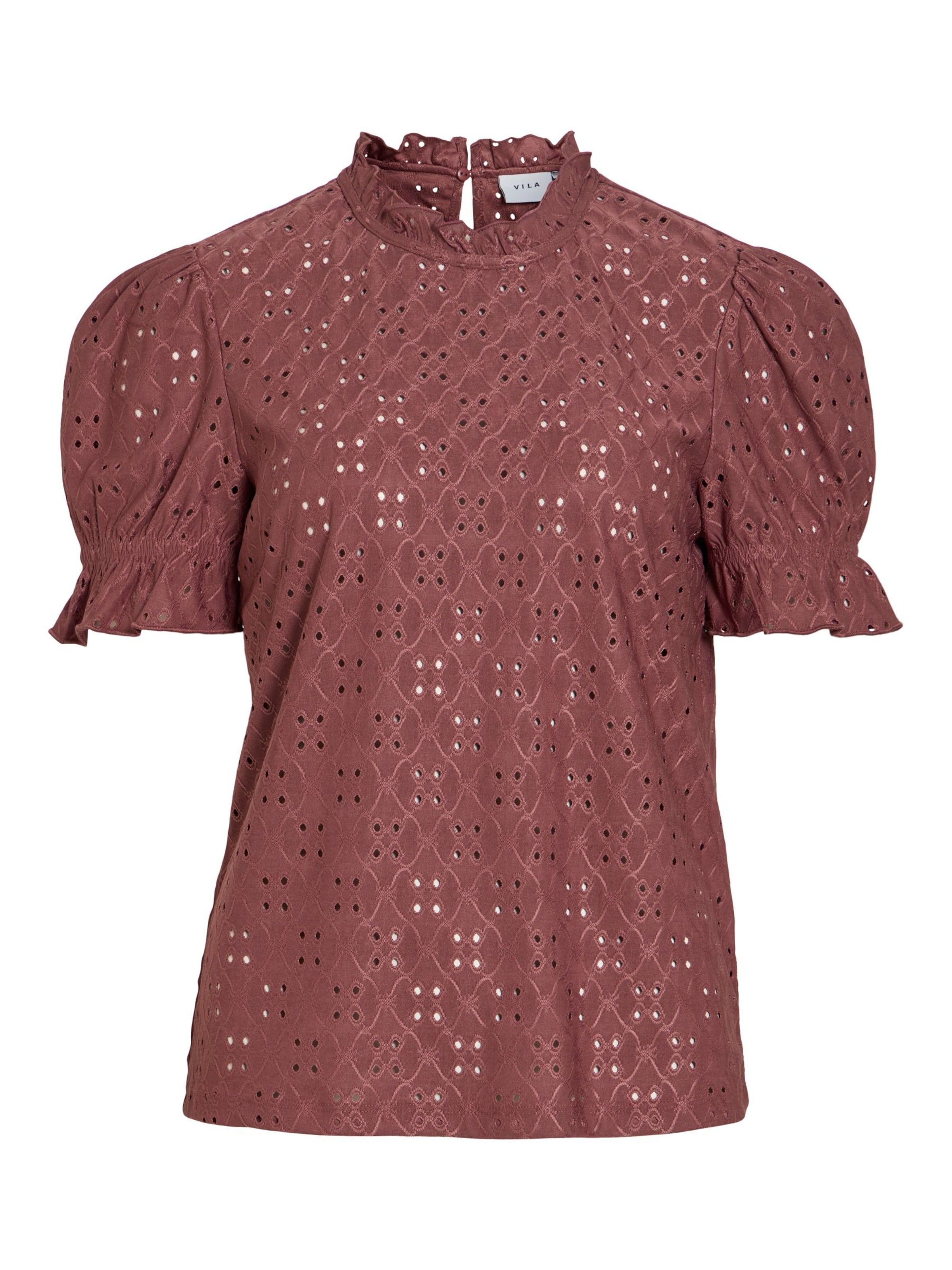 VILA Blouse 'VIKawa' in Pink: front