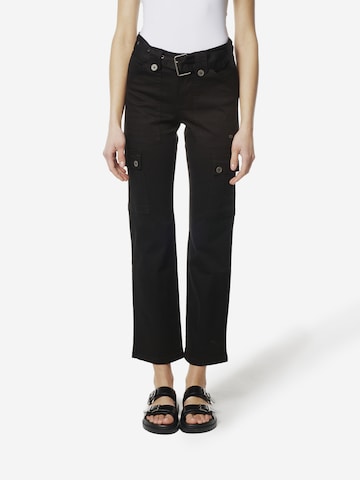 melns KOROSHI Standarta Džinsi: no priekšpuses