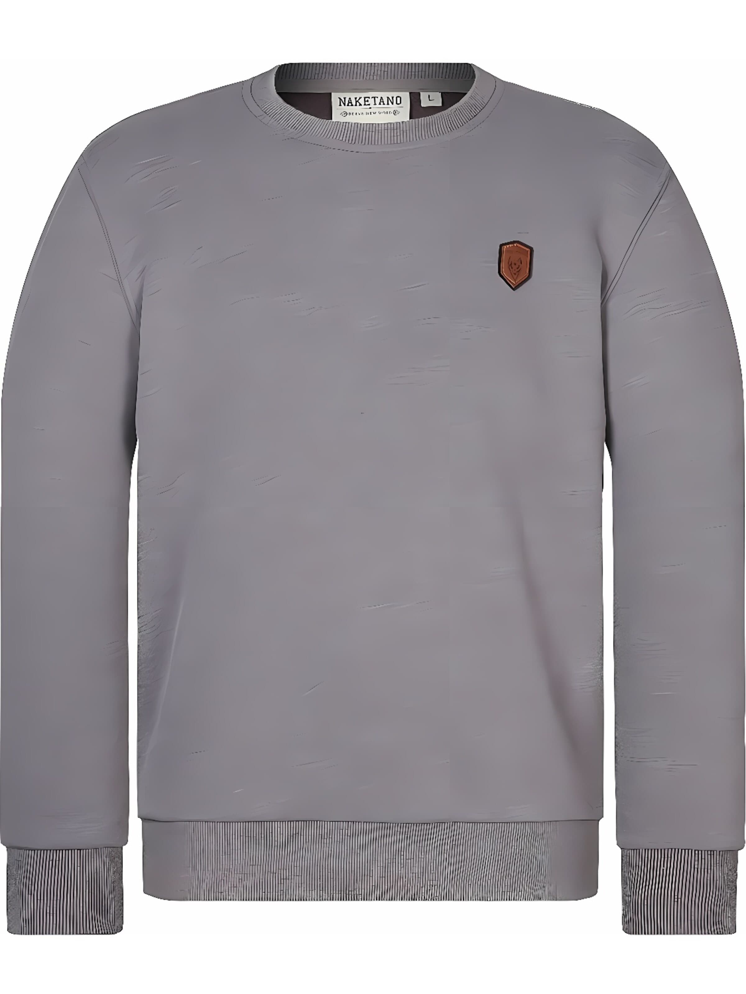 naketano Sweatshirt in Grey: front