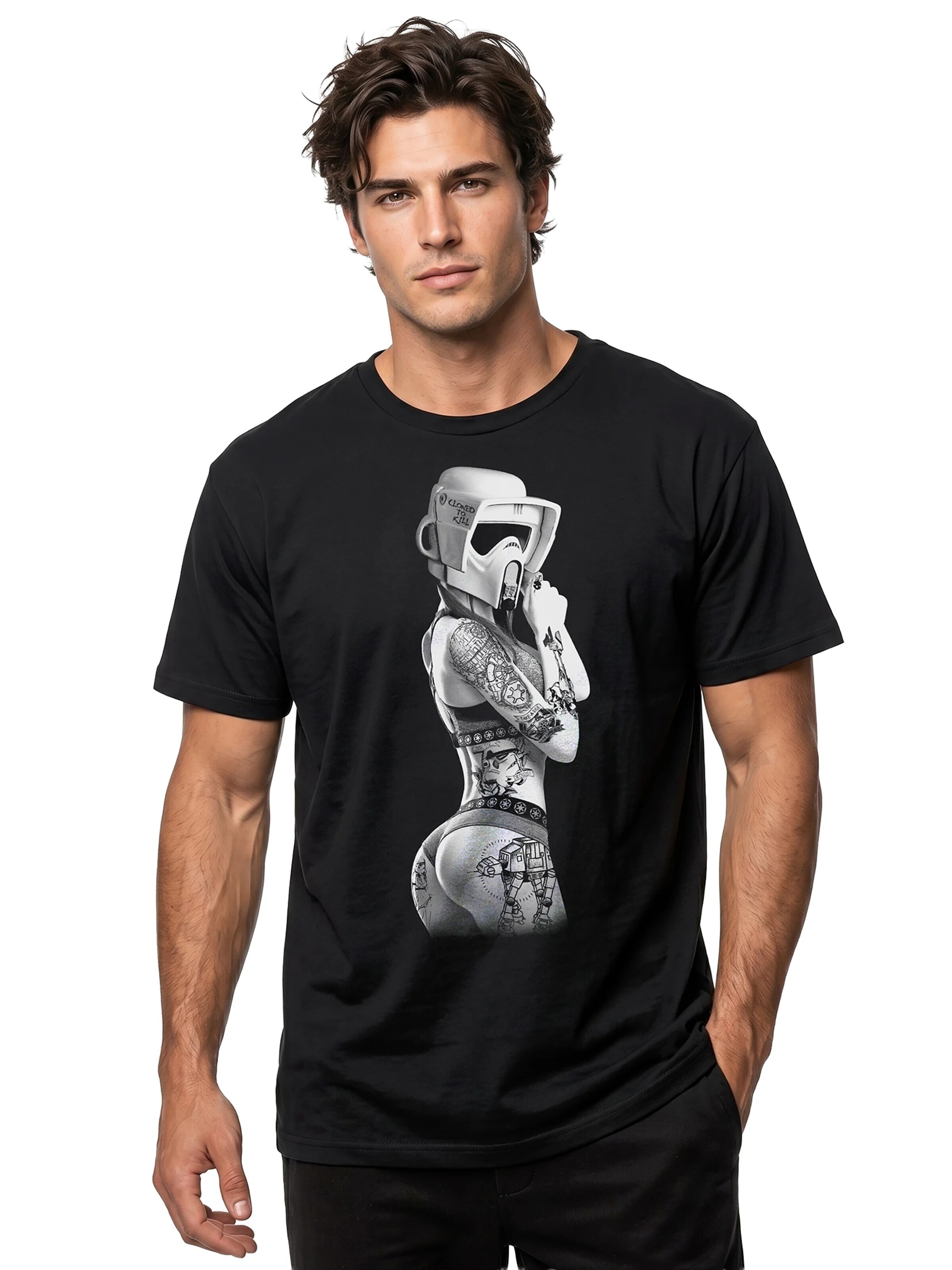 MAKAYA Shirt 'Trooper' in Black