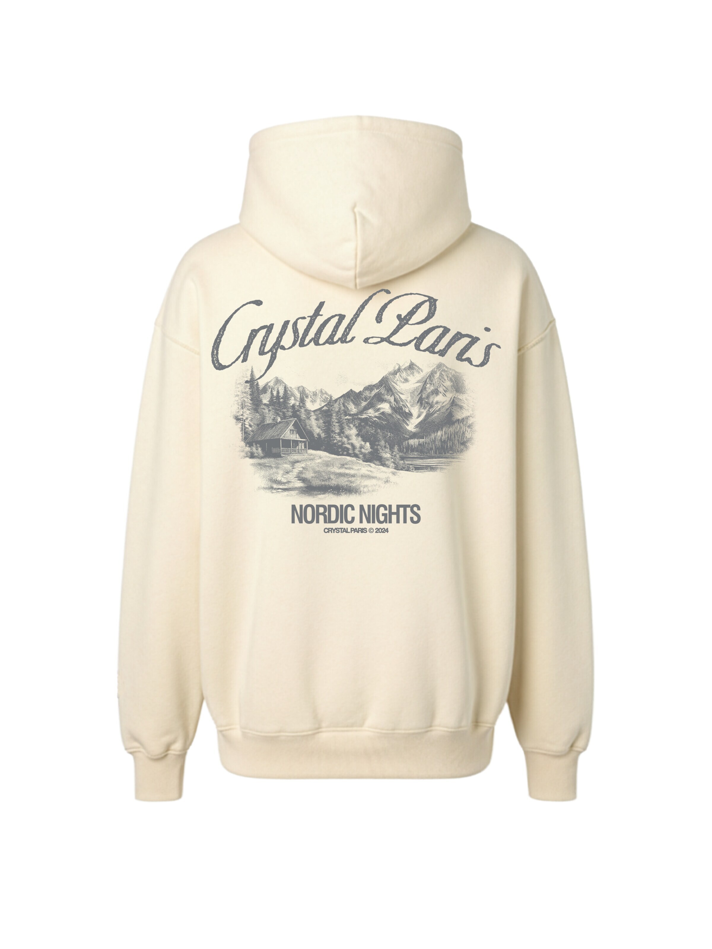 Crystal Paris Sweatshirt 'Nature'‌‌‌‌‌‌‌‌‌ in Weiß