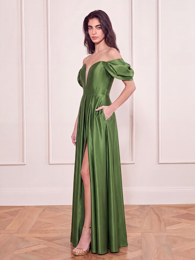 acob a porter Evening dress 'TNA' in 44 in Olive, Item view