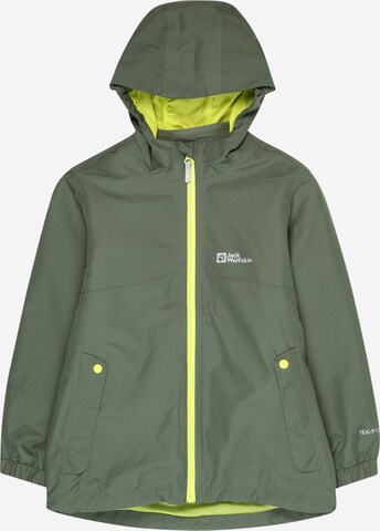 JACK WOLFSKIN Outdoorjas 'Iceland' in Groen: voorkant