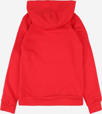 UNDER ARMOUR Regular fit Sportief sweatshirt 'Rival' in Rood