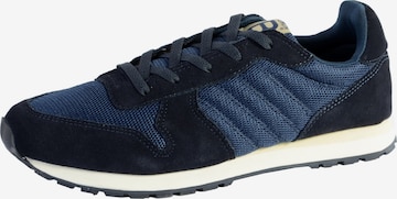 Bensimon Athletic lace-up shoe in Blue: front