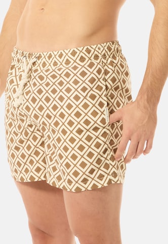 Gassa d'Amante Badeshorts 'Vieste' in Braun