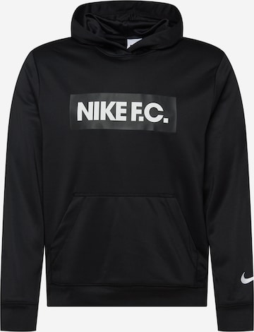 Nike Sportswear Μπλούζα φούτερ σε μαύρο: μπροστά