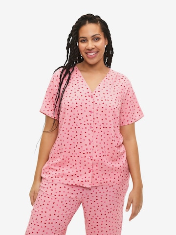 Zizzi Pyjamahose in Rot