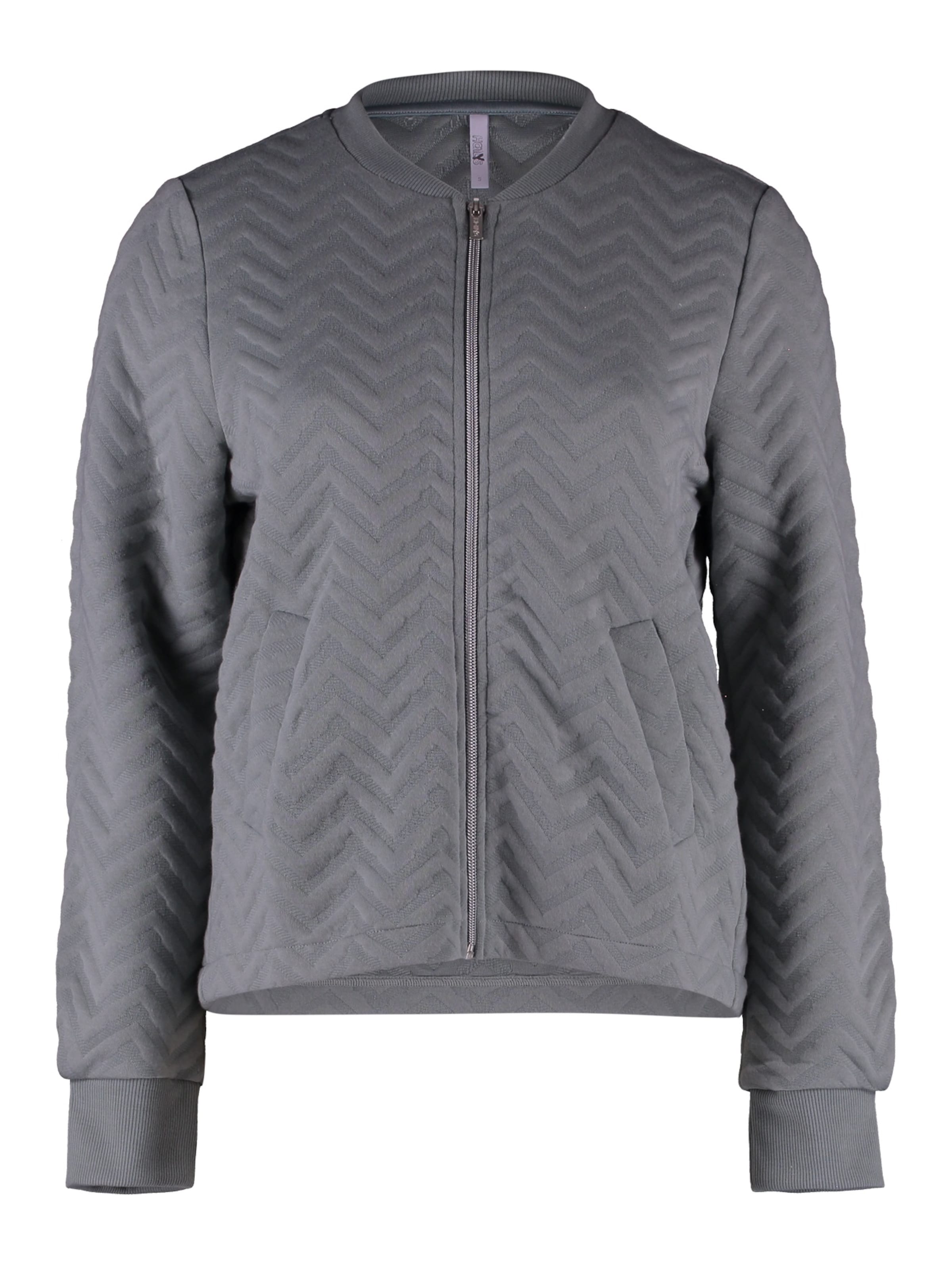 Hailys Tepláková bunda 'Ke44ndra' - Sivá: predná strana