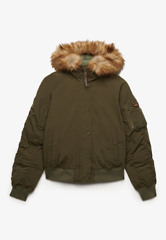 Superdry & Co Winterjas 'MA1' in Groen