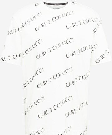 Carlo Colucci Koszulka 'D'Aurelio' w kolorze biały: przód