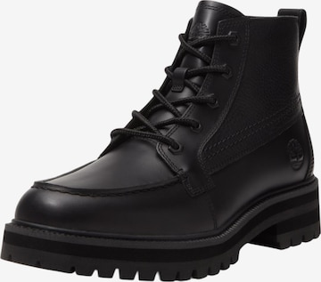 TIMBERLAND Schnürboots in Schwarz: Vorderseite