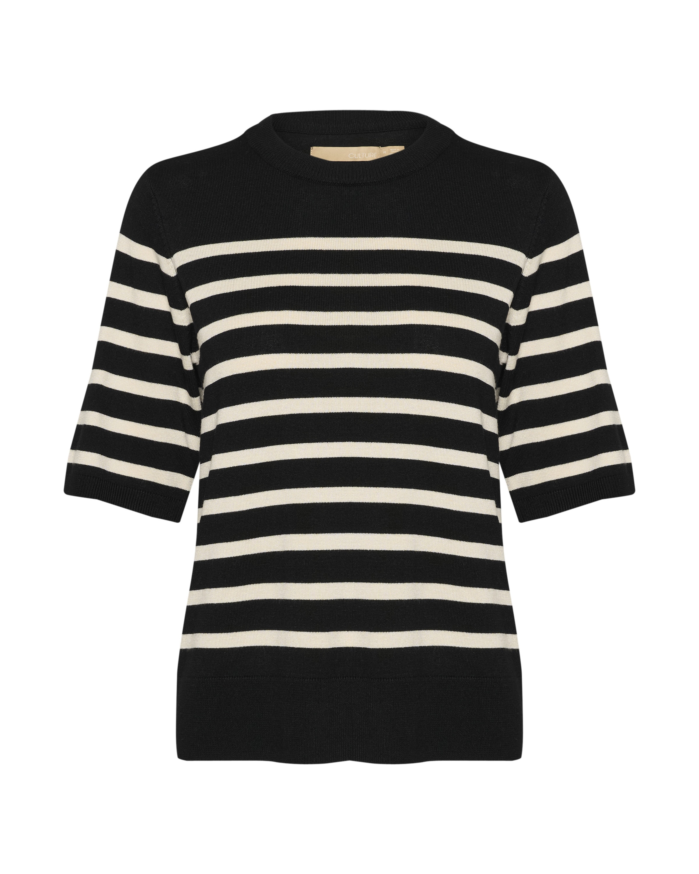 CULTURE - Pullover 'CUAnnemette' em preto: frente