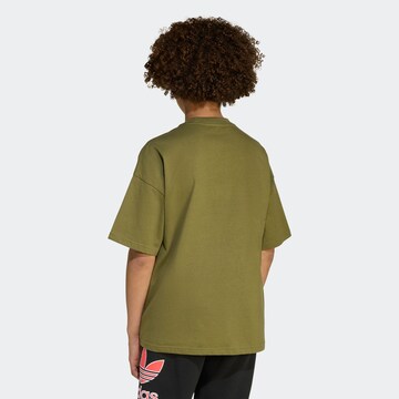 ADIDAS ORIGINALS Shirt 'Trefoil' in Green