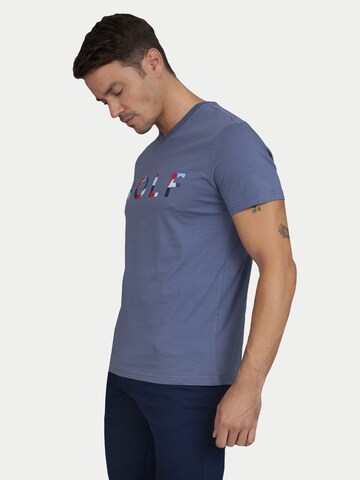 Sir Raymond Tailor T-Shirt 'Lucas' in Blau