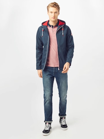 JACK & JONES Tričko 'Paulos' - Modrá