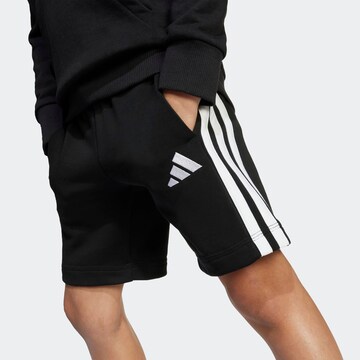 ADIDAS SPORTSWEAR Regular Workout Pants in Black