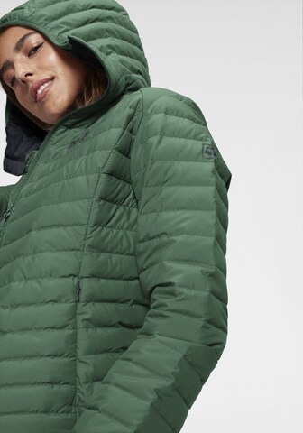 JACK WOLFSKIN Athletic Jacket in Green