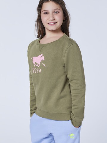 Polo Sylt Sweatshirt in Green