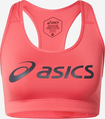 ASICS Biustonosz sportowy w kolorze różowy: przód
