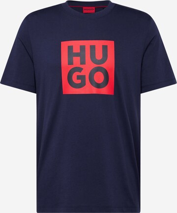 HUGO T-Shirt 'Daltor' in Blau: predná strana