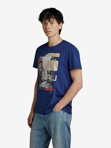 T-Shirt G-Star RAW en bleu